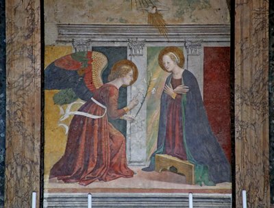 The Annunciation by Melozzo da Forli